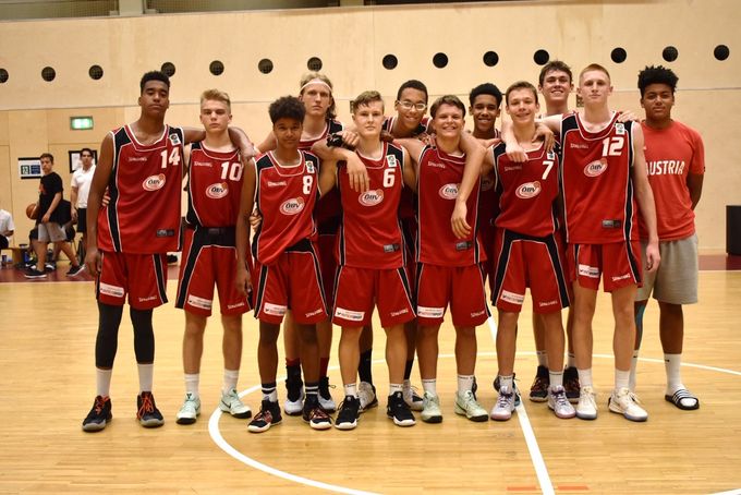 29.07.2019 - Das mu16-Team bereitet sich auf die B-Europameisterschaft in Podgorica (MNE) vor, die vom 8. bis 17. August in Szene geht (c) Ernst Weiss #fibau16europe #basketballrotweissrot