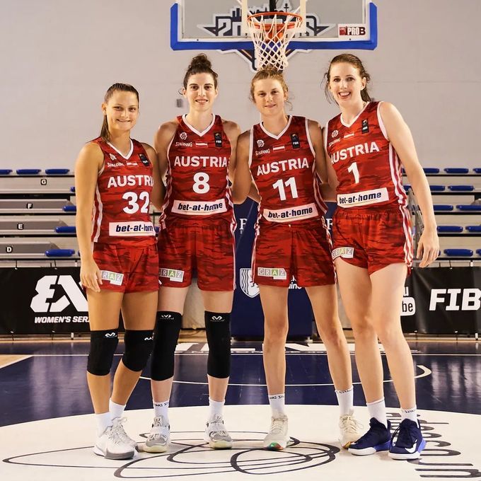 30.6.2021 - Viertelfinale bei der Women's Series Premiere für die ÖBV-Damen (c) FIBA3x3 #3x3ws #basketballrotweissrot